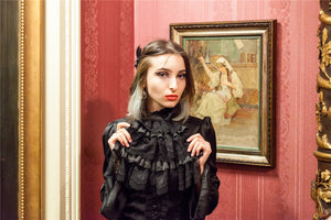 New gothlolibeauty photo of  IW066 gothic Sweet Victorian  blouse wear by Eleanore