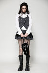 Horn Embroidery Coffin Bag ABG013