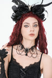 Vintage Lace Layered Choker ACK160 - Gothlolibeauty