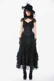 Vintage Lace Feather Mini Hat ACP015 - Gothlolibeauty