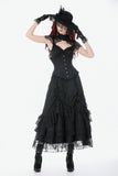 Vintage Lace Feather Mini Hat ACP015 - Gothlolibeauty