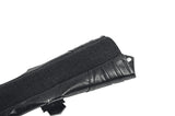 Punk Vintage Matte Leather Buckled Riveted Gauntlets AGL034BK
