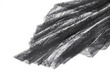 Gothic Dark-Wear Veil with Exotic Beaded Fringe AHW028