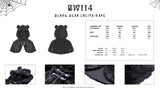 Black bear lolita cape BW114