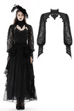 Gothic retro court lace sleeves cape BW122