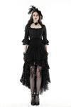 Gothic gorgeous court buttorn cape top BW123