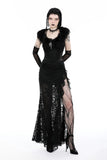 Gothic queen's luxe fur shawl BW139