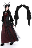 Gothic escape princess rose sexy shoulder velvet shrug BW140