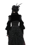 Gothic escape princess rose sexy shoulder velvet shrug BW140