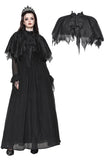 Gothic Dark Tattered  Cape BW142