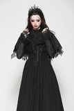 Gothic Dark Tattered  Cape BW142