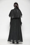 Gothic Dark Tattered  Cape BW142