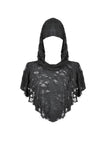 Punk Assassin Draped Hooded Capelet BW163