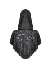 Punk Assassin Draped Hooded Capelet BW163