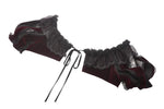 Gothic Black-red Thorn Rose Princess Capelet BW165