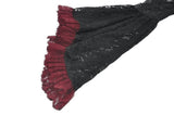 Gothic Black Red Baroque Lace Cardigan BW169