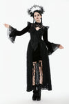 Velvet & Lace Hollow Shoulder Cape BW170