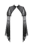 Gothic Versatile Lace Shoulder Cape BW175 - Gothlolibeauty