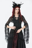 Gothic 3D Lace Bell Sleeve Cape BW176 - Gothlolibeauty