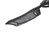 Tech-Punk Elastic Mesh Shrug with Metallic Buckle and Lattice Cutout Sleeves BW182