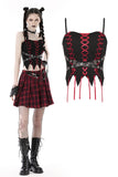 Gothic lace up bandage corset CW049