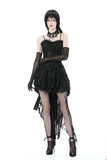 Gothic lace up corset top CW059BK