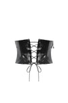 Punk Patent Leather Metal Waist Corset CW089