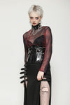 Punk Patent Leather Metal Waist Corset CW089