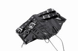 Punk Patent Leather Metal Waist Corset CW089