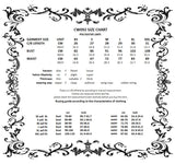 Romantic Heart Velvet Corset with Jewel Chains CW092
