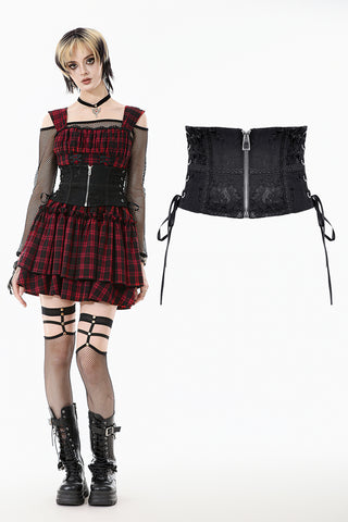 Gothic Lace Waist Corset CW094