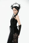 Gothic Velvet Lace Bustier CW101