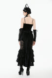 Gothic Velvet Lace Bustier CW101
