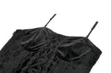Gothic Velvet Lace Bustier CW101