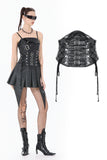 Multi-Buckle Tech-Punk Waist Cincher CW105 - Gothlolibeauty