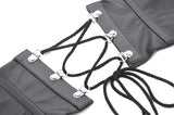 Multi-Buckle Tech-Punk Waist Cincher CW105 - Gothlolibeauty