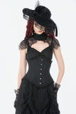 Dark Longline Metal Boned Corset CW109 - Gothlolibeauty
