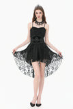 Gothic Regal Velvet Waist Cincher with Double Beaded Tassels CW113