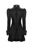 Gothic Velvet Lace Long-Sleeve Dress DW1006