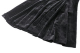 Gothic Velvet Lace Long-Sleeve Dress DW1006