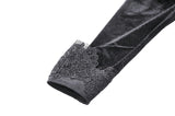 Gothic Velvet Lace Long-Sleeve Dress DW1006