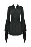 Witchy Bell-Sleeve Shirt Dress DW1018