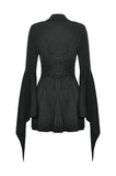 Witchy Bell-Sleeve Shirt Dress DW1018