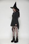 Witchy Bell-Sleeve Shirt Dress DW1018