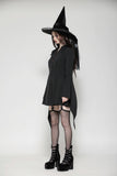 Witchy Bell-Sleeve Shirt Dress DW1018