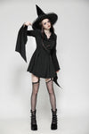 Witchy Bell-Sleeve Shirt Dress DW1018