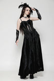 Romantic Gothic Sexy Hollow Waist  Maxi Dress DW1022