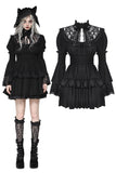Gothic Lace Doll Dress DW1024