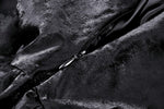 Punk Shiny PU Leather Layered Dress DW1035