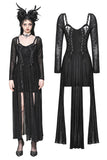 The Gothic Elegant Spider Long Dress DW1061